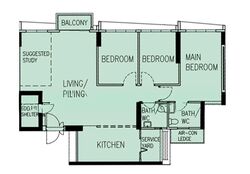 Blk 627B Tampines Greenverge (Tampines), HDB 5 Rooms #573510221